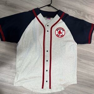 VINTAGE CHAMPION BOSTON RED SOX SHORT SLEEVE XXL
